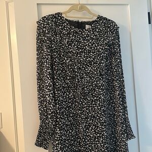 Little Moon Long Sleeve Mini Dress